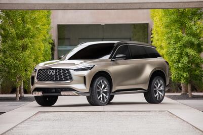 Infiniti presenta la QX60 Monograph Concept