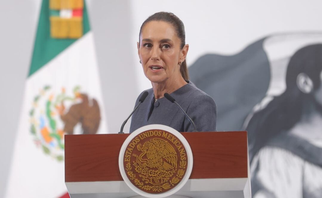 Conferencia mañanera de la presidenta Claudia Sheinbaum en el Palacio Nacional el 6 de junio de 2025. Fotos: Gabriel Pano / EL UNIVERSAL