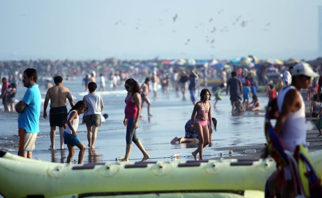 In order to determine the level of soiling in each location, the Mexican government assesses the number of intestinal enterococci per 100 milliliters of water - Photo: File photo/EL UNIVERSAL