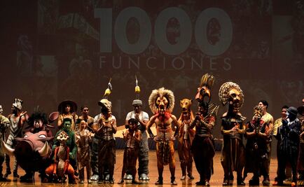 Carlos Rivera celebra mil representaciones en "El Rey León"
