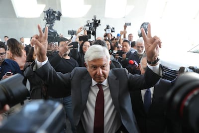 Vengo a decir verdades y hablar con sinceridad, dice AMLO en encuentro con empresarios