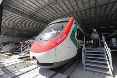 AMLO no descarta construcción de un tren de Pachuca al AIFA