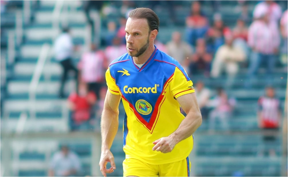 Zague, durante un partido de leyendas del América. FOTO: IMAGO7