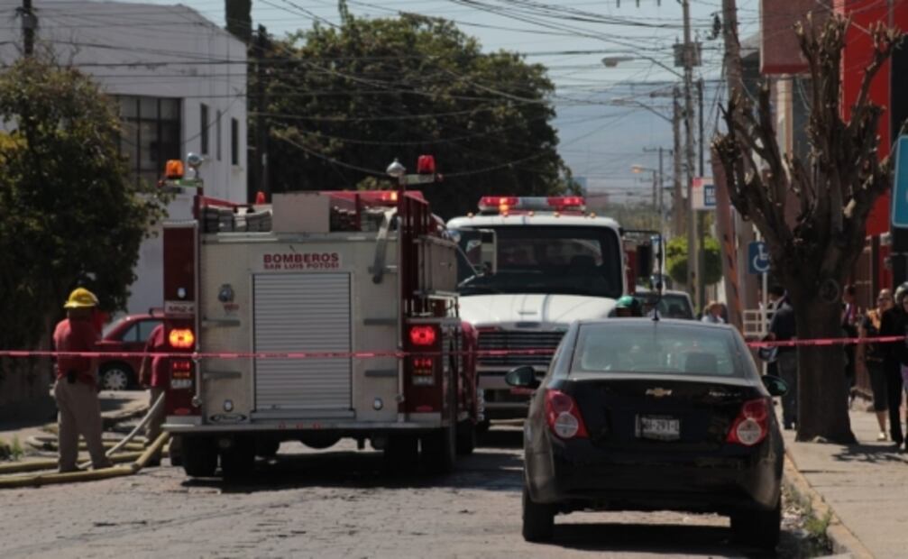 Se registra incendio en restaurante “La Güera” en SLP