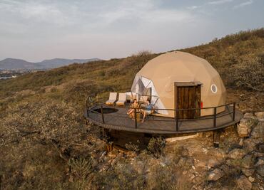 Nonu: glamping romántico entre los viñedos de Querétaro