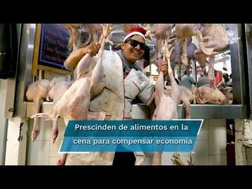 Por altos precios, capitalinos “sacrifican” algunos productos para su cena navideña