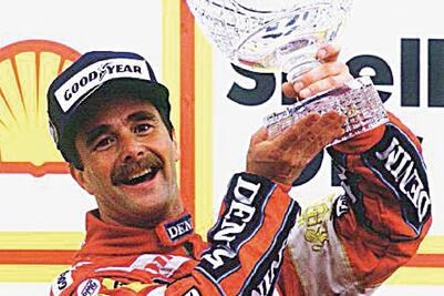 A 21 días. Mansell le ganó partida a Piquet