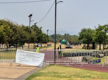 Parque Bicentenario casi completamente reabierto; zona donde murieron dos fotoperiodistas sigue restringida