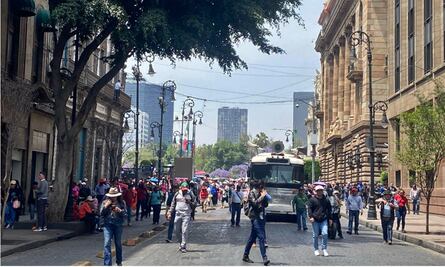 SSC capitalina desplegará operativo para marchas del día del maestro; habrá cortes a las circulación desde Reforma hasta el Zócalo 