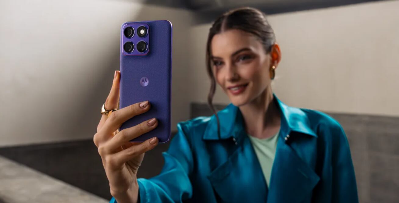 Motorola Edge 70 Fusion apuesta por diseño y potencia. Foto: Motorola