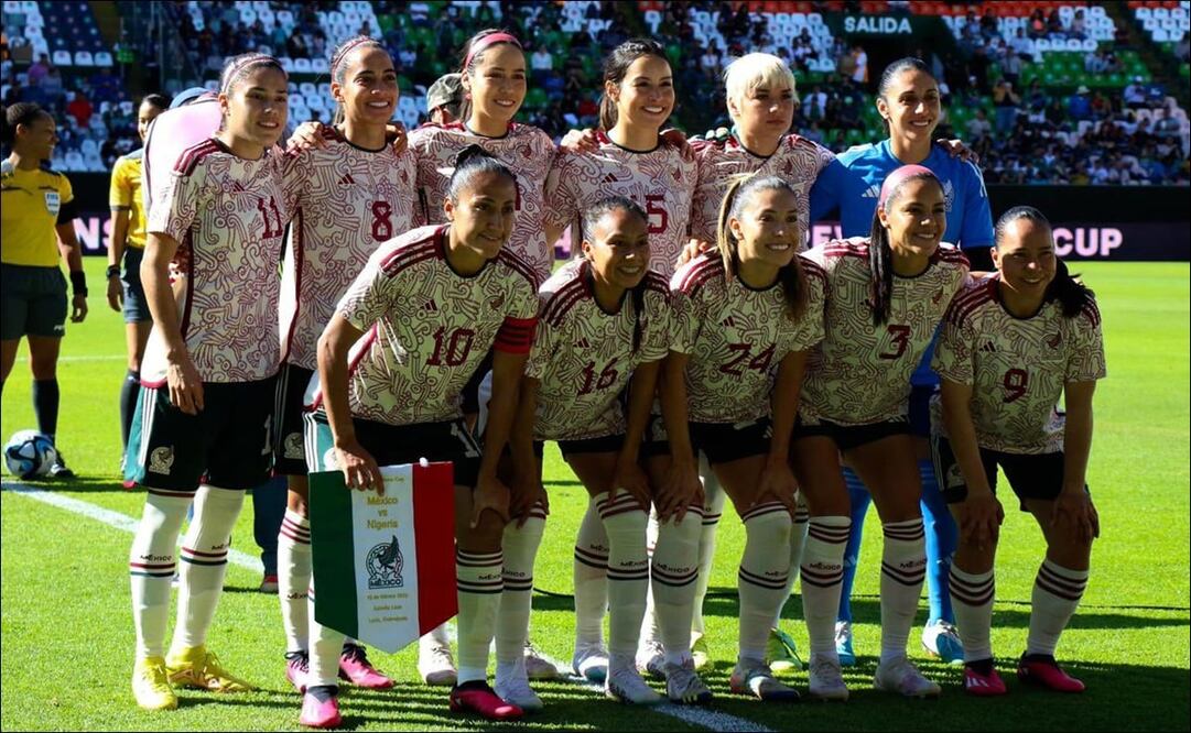La Selección Mexicana Femenil presentará un cuadro con equilibrio en todas sus líneas. FOTO: @RevCupMexico