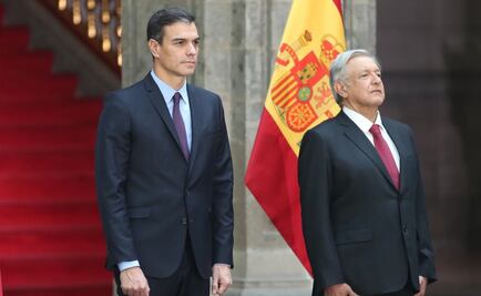 Recibe AMLO al Presidente del Gobierno de España