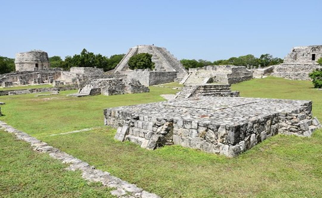Antes de reabrir zonas arqueológicas de Yucatán, trabajadores exigieron protocolos ante la pandemia del coronavirus.  Foto: Especial