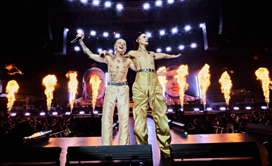 Ca7riel y Paco Amoroso, músicos argentinos.
Foto: Instagram, vía @ca7rielypacoamoroso