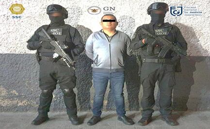 Cae "El Viejón", integrante del Cártel del Pacífico, tras cateo en la GAM