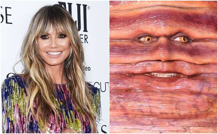 Heidi Klum se convierte en un gusano para este Halloween