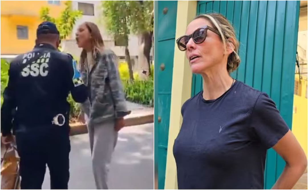 Ximena Pichel, mejor conocida como "Lady racista" reapareció en redes sociales a casi un año del incidente viral en el que atacó verbalmente a un policía de la CDMX. Foto: Captura de pantalla de X y Especial