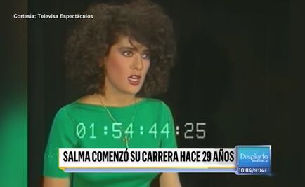 Revelan primera audición de Salma Hayek en Televisa