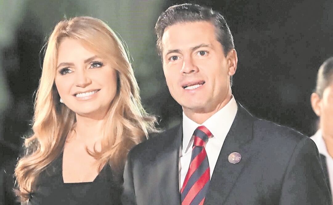 Separación. Angélica Rivera y Enrique Peña Nieto se casaron en noviembre de 2010; en febrero de 2019, se anunció su divorcio. Foto: EFE