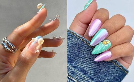 Mermaid nails, la manicura en tendencia inspirada en las sirenas