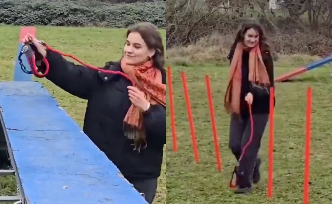 “Hobby Dogging”, nueva tendencia viral. Foto: Captura de video