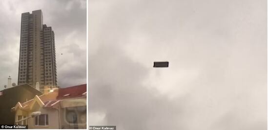 ¿Pronóstico en Ankara? Fuertes vientos... y sillones voladores