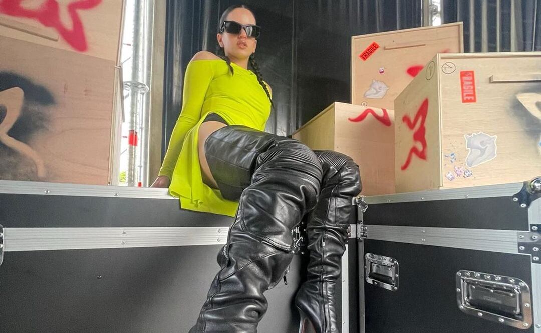 La Rosalía tiene las botas altas entre sus favoritas / Foto: Instagram @rosalia.vt