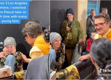 The Mandalorian: Niña rompe en llanto al conocer a Pedro Pascal en premiere; se viraliza en TikTok