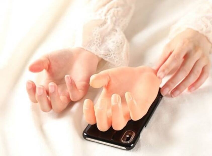 Conoce la funda para celular en forma de mano