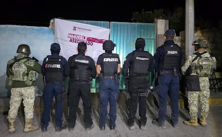 Desmantelan predio presuntamente utilizado para distribución ilegal de hidrocarburo en Tepeapulco, Hidalgo; aseguraron 6 mil 200 litros