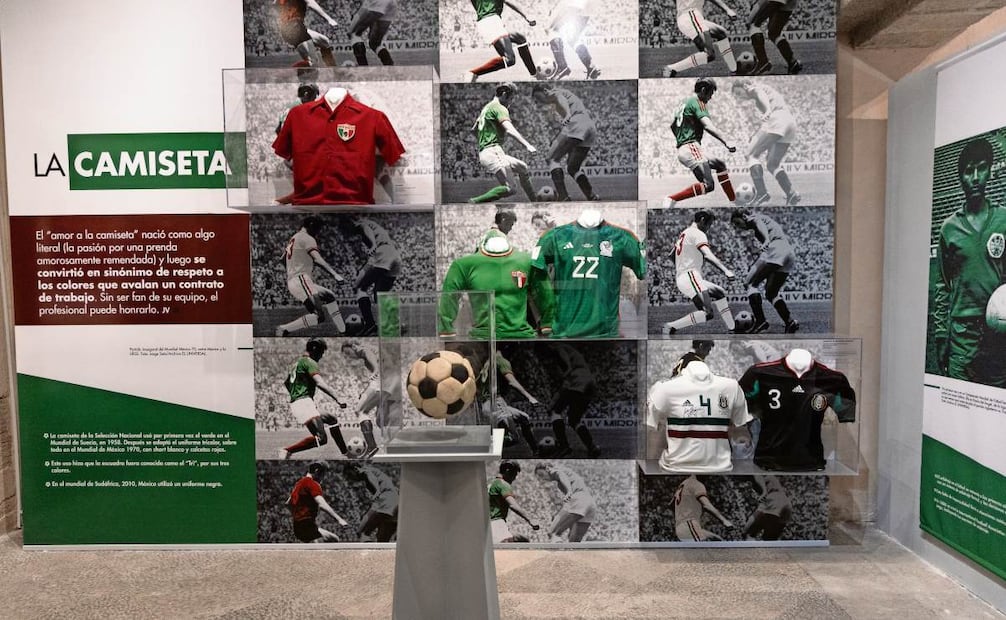 También hay una colección de camisetas de la Selección Nacional. Foto: Hugo Salvador/EL UNIVERSAL