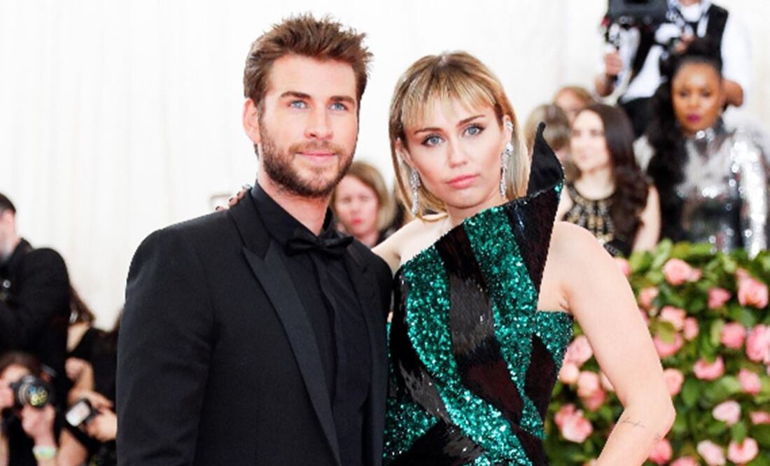Liam Hemsworth y Miley Cyrus. Foto: Archivo EFE