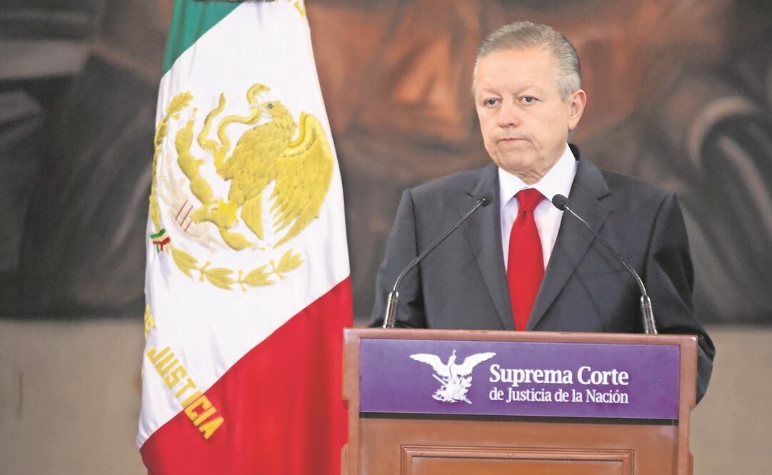 Arturo Zaldívar rechazó las descalificaciones de Alejandro Encinas y dijo que el Poder Judicial no ha sido obstáculo en el caso de los 43. Foto: Germán Espinosa/ EL UNIVERSAL