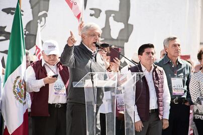 AMLO inicia gira por Estados Unidos