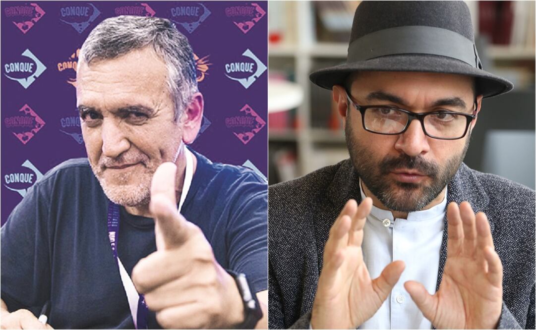 José Ignacio Solórzano (izq) Foto: Archivo EL UNIVERSAL y Bernardo Esquinca. Foto: Berenice Fregoso/EL UNIVERSAL