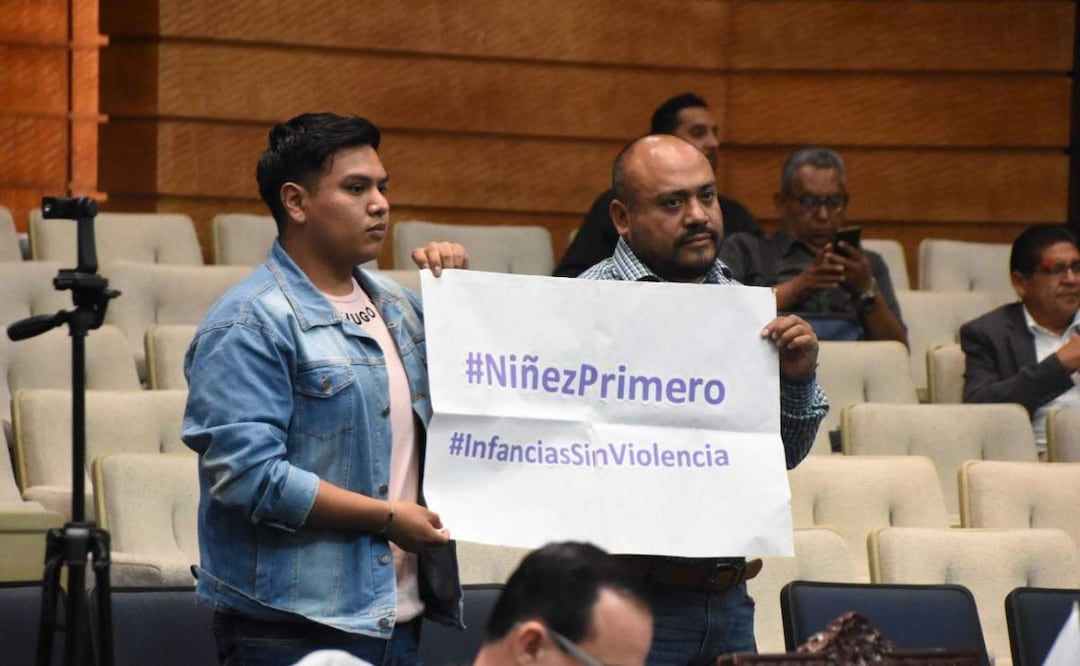 Diputados en Hidalgo y Red por los Derechos de la Infancia en México exhortan a reforzar la policía cibernética para prevenir el reclutamiento de menores (01/04/2025). Foto: Especial