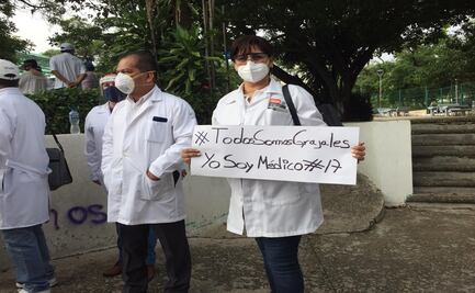Con marcha exigen "inmediata libertad" de médico en Chiapas