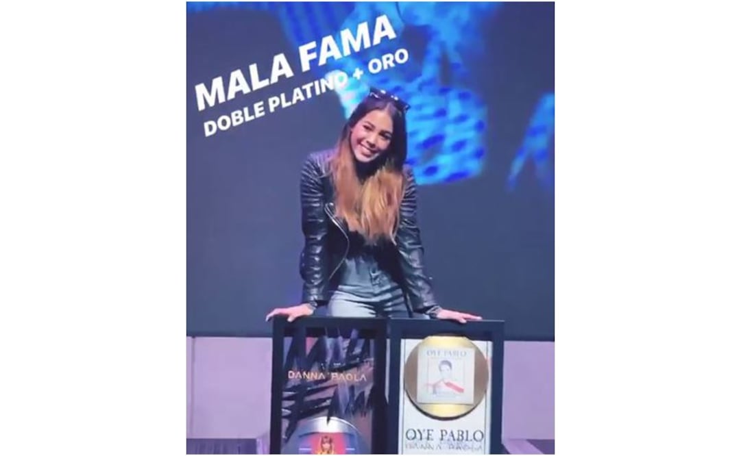 Danna Paola. Foto: Instagram 