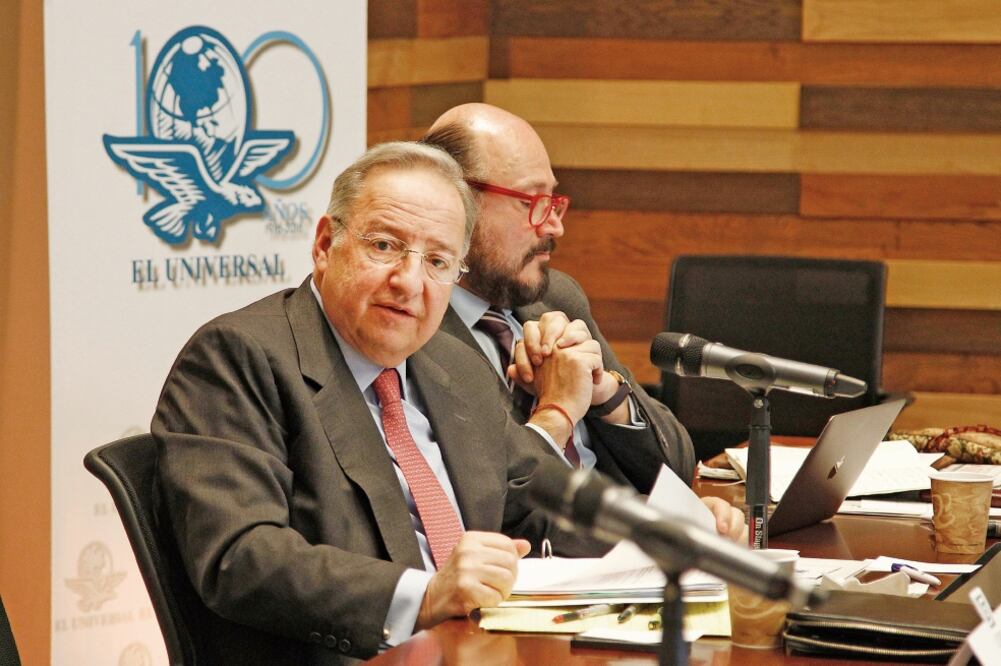 El analista Jesús Reyes-Heroles González-Garza Foto: Ariel Ojeda / EL UNIVERSAL