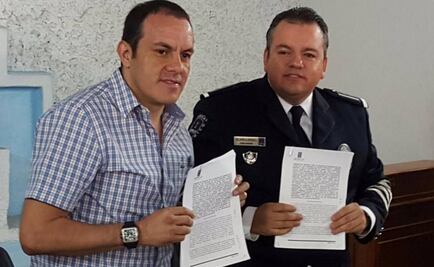 'Cuau' firma convenio de adhesión al Mando Único
