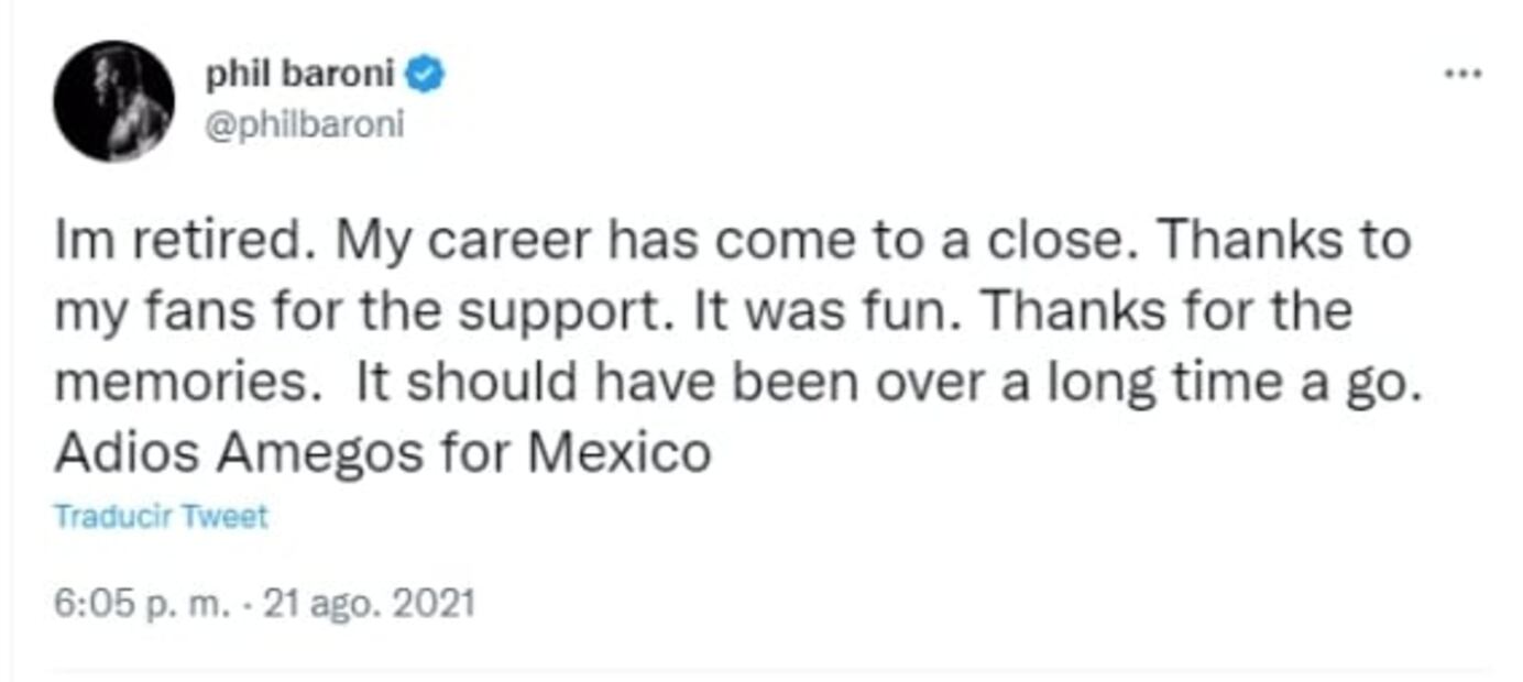 ¿Quién es Phil Baroni, ex peleador de la UFC detenido por asesinar a su novia?