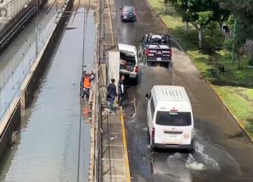 Inundación en Línea A del Metro; La Paz y Los Reyes siguen cerradas
