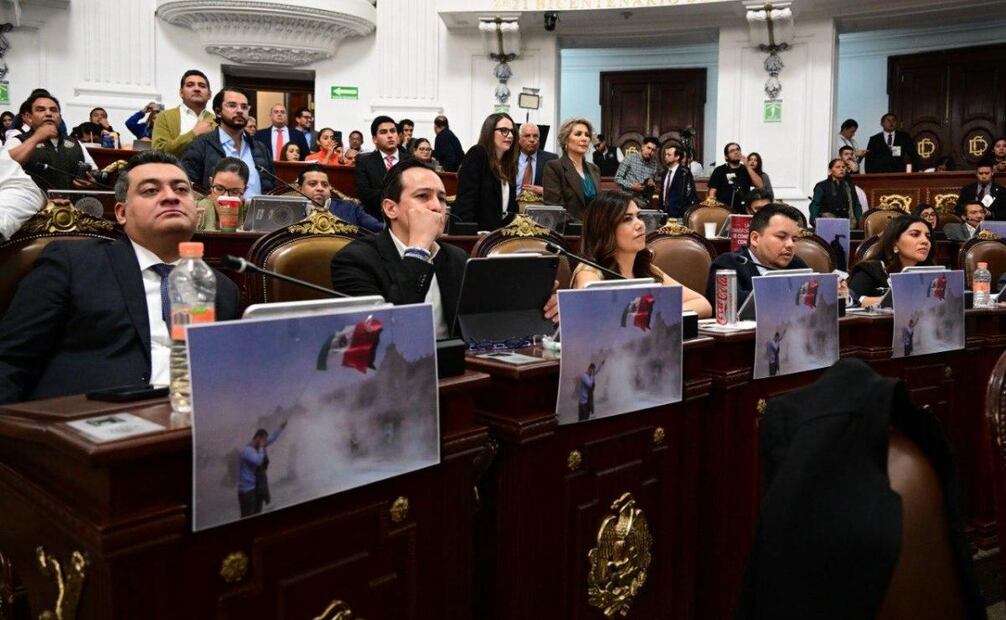 Debaten por casi 5 horas sobre la marcha de la Generación Z en el Congreso de la CDMX.
Foto: Especial.