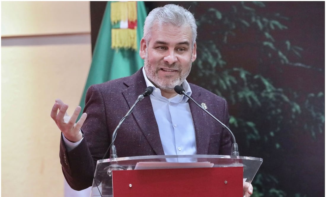Gobernador de Michoacán, Alfredo Ramírez Bedolla (27/12/2024). Foto: Especial