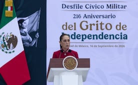 México no se doblega, no se arrodilla y nunca se vende, dice Sheinbaum en Desfile Militar; refrenda defensa a la soberanía