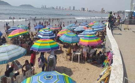 Cierran playas en cuatro municipios de Sinaloa por saturación de visitantes