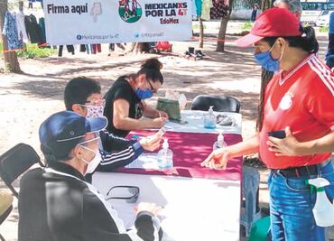 En Edomex van por el respaldo de 450 mil