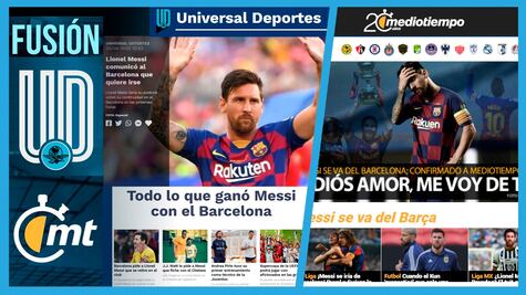 Messi se va del Barcelona FC, AMLO critica altos sueldos de futbolistas #FUSIÓN