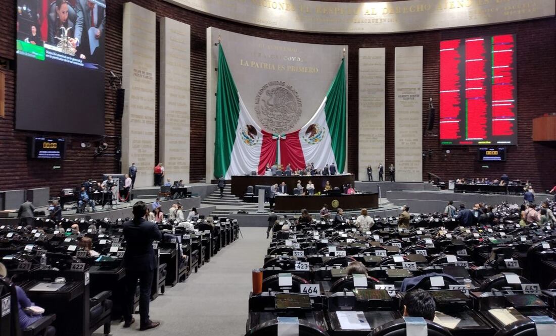 Sesión en Cámara de Diputados. Foto: Enrique Gómez EL UNIVERSAL