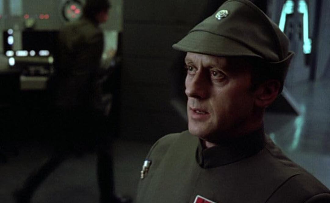 El actor Kenneth Colley en "El imperio contraataca". Foto: IMDb.